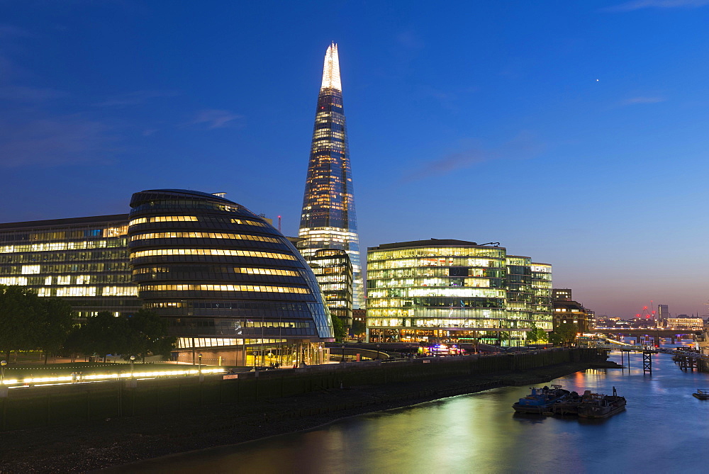 The Shard skyscraper, Thames, London, England, United Kingdom, Europe