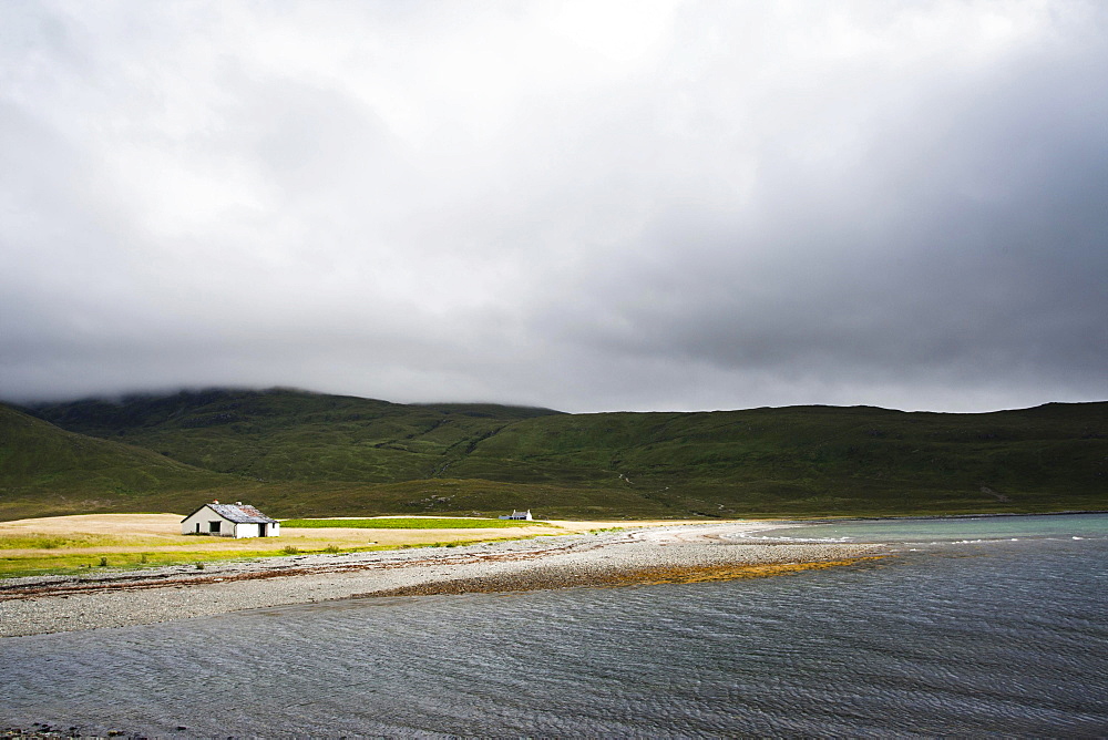 Bothy at Camasunary, Isle of Skye, Scotland, United Kingdom, Europe