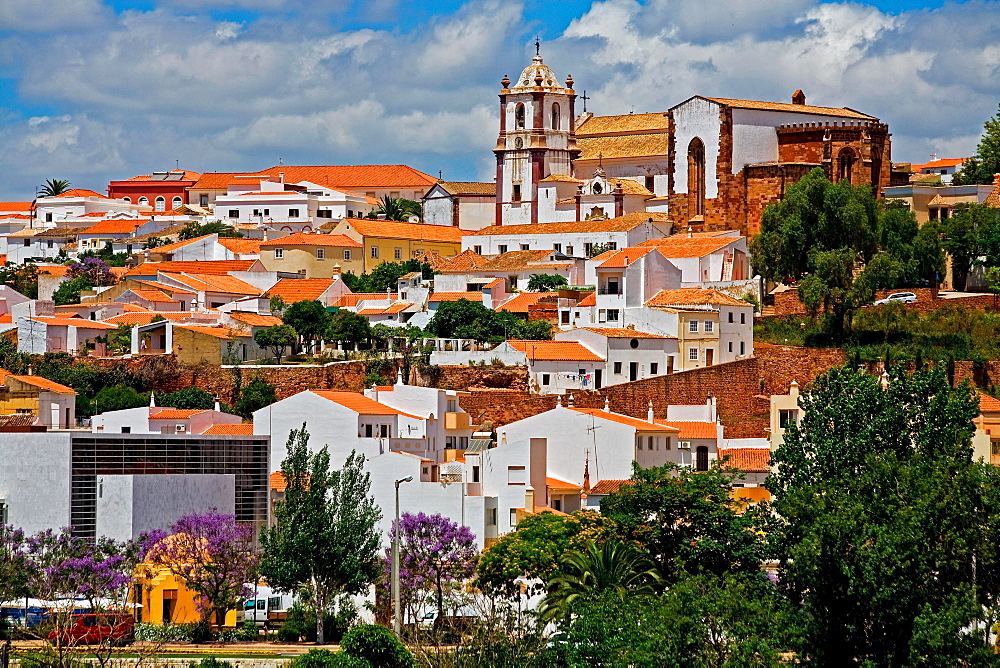 Townscape of Silves, Algarve, Portugal, Europe