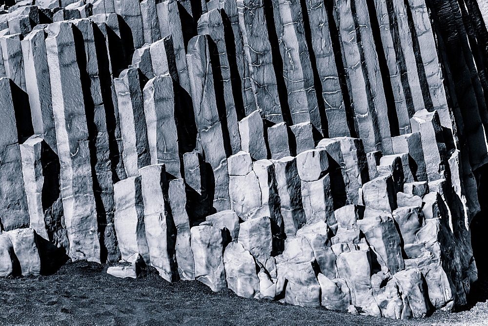 Basalt stone, Arnardrangur, Iceland, Europe