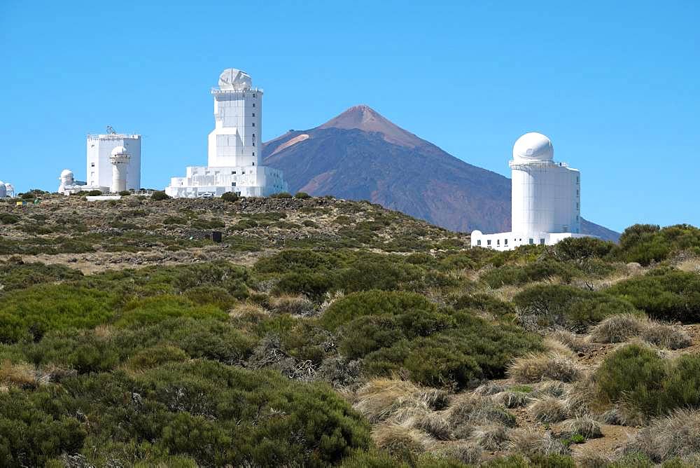 Observatorio del Teide, Teide Observatory, Observatory on Mount Izana, Tenerife, Canary Islands, Spain, Europe