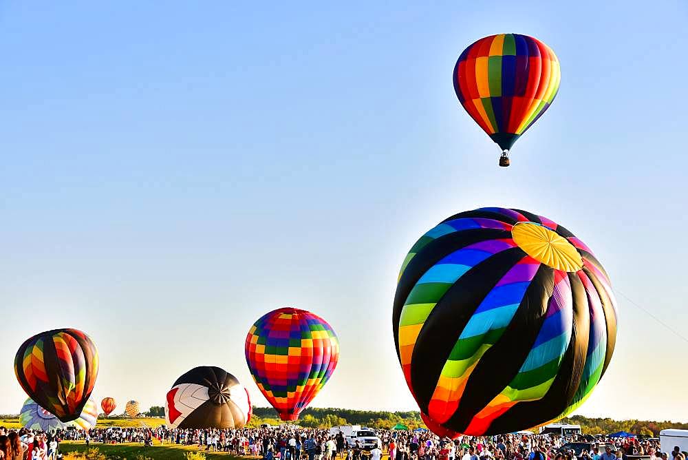 Adirondack Balloon Festival Glenn Falls, New York State, USA, North America