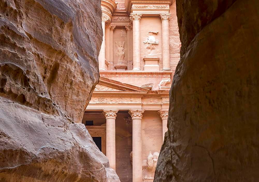 The Treasury, Al-Khazneh, Petra, Jordan, Asia