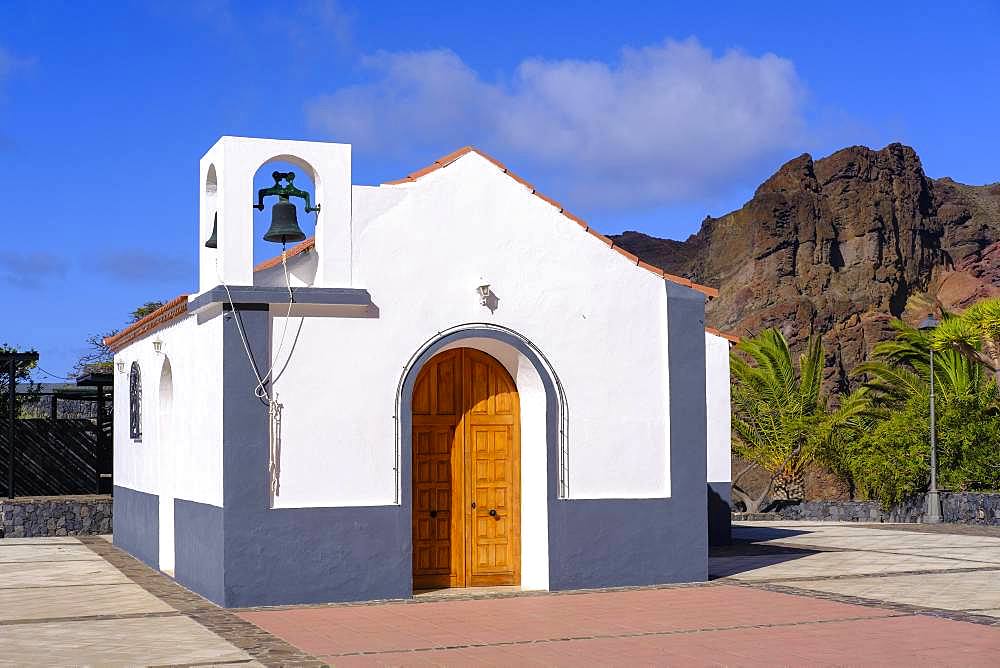 Church Ermita San Salvador in Taguluche, La Gomera, Canary Islands, Spain, Europe