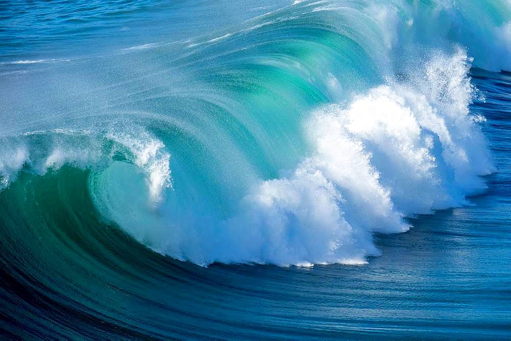 Wave, Fuerteventura, Canary Islands, Spain, Europe