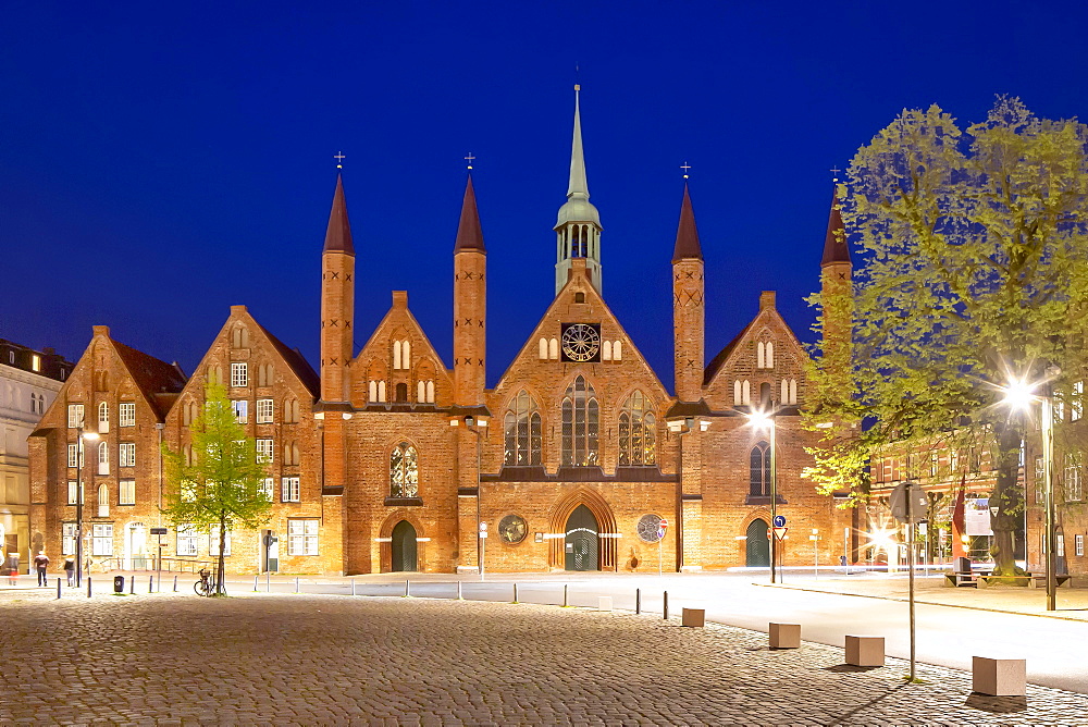 Heiligen Geist Hospital, Koberg, Luebeck, Schleswig-Holstein, Germany, Europe