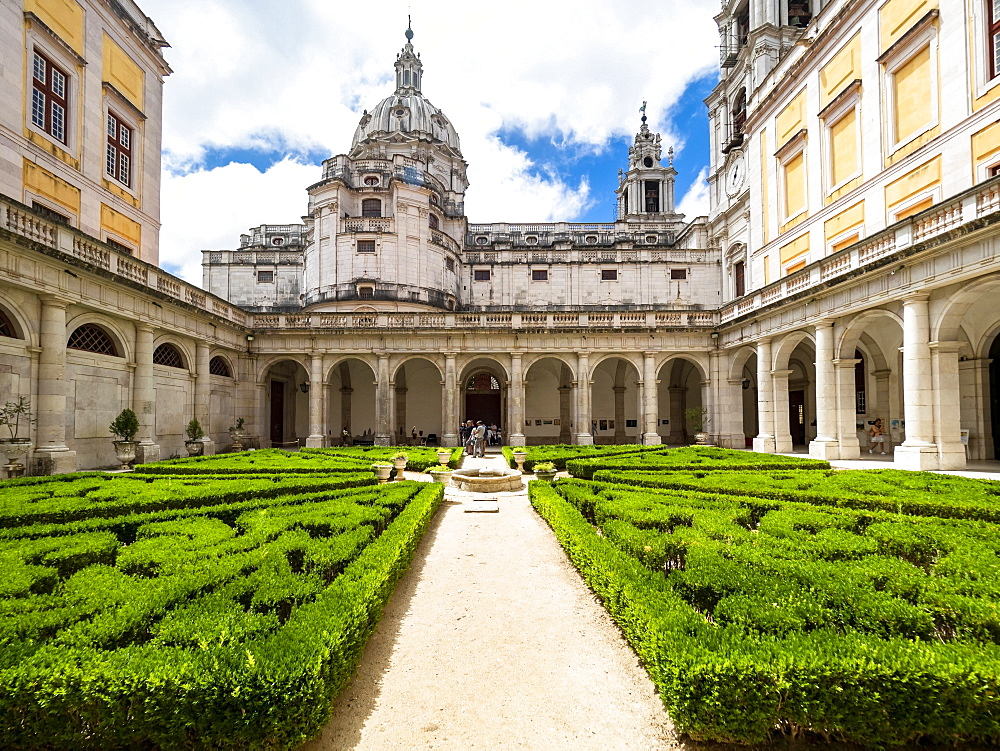 Mafra National Palace, Mafra, Portugal, Europe