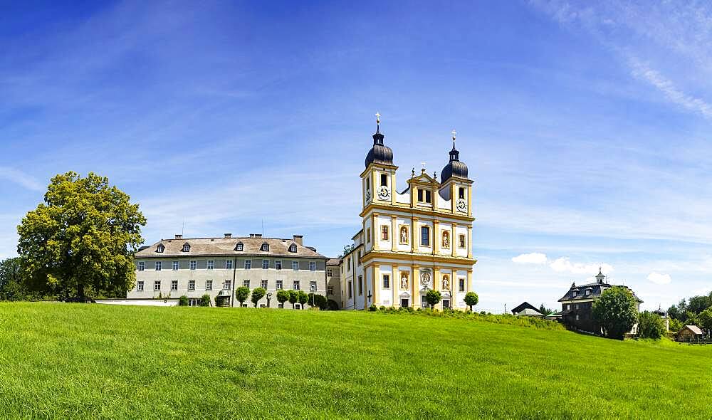 Pilgrimage basilica Maria Himmelfahrt, pilgrimage church Maria Plain, Bergheim near Salzburg, Flachgau, Salzburger Land, Austria, Europe