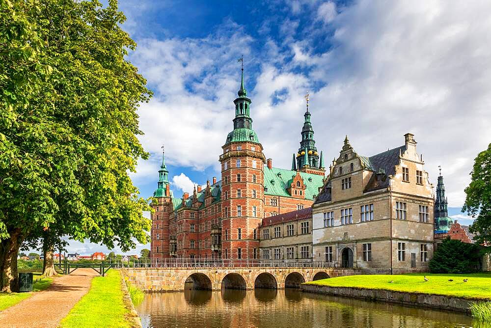 Frederiksborg Castle, Hillerod, Denmark, Europe