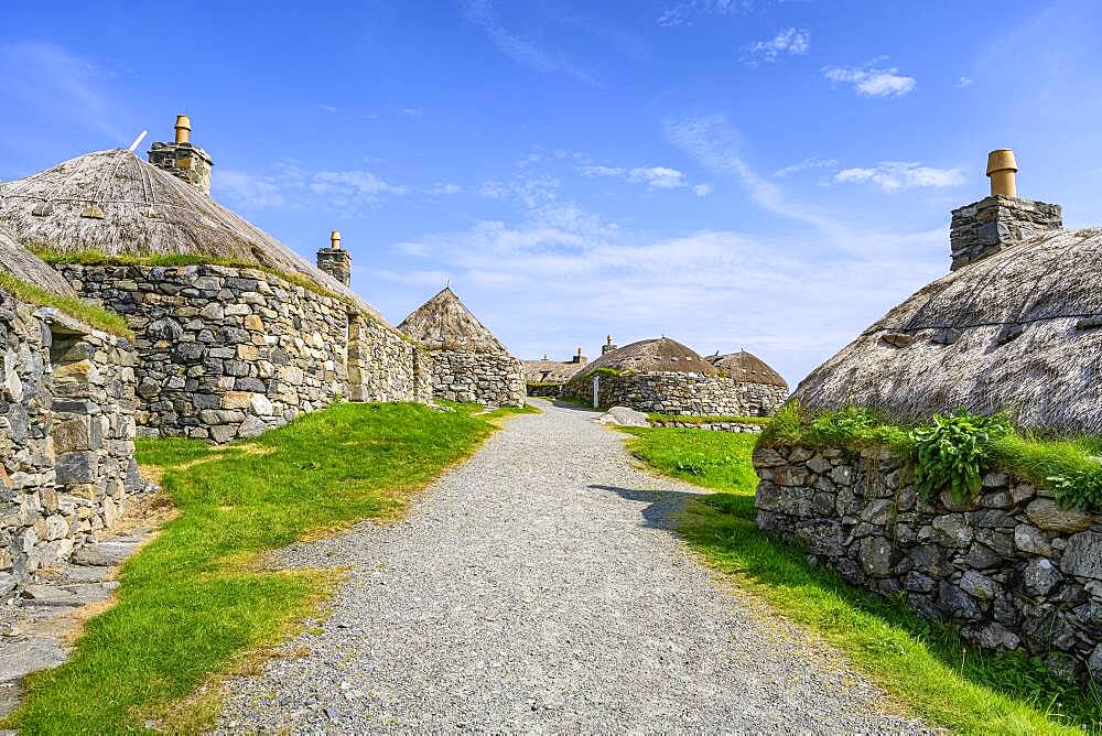 Gearrannan Blackhouse Village, Lewis and Harris, Scotland, United Kingdom, Europe