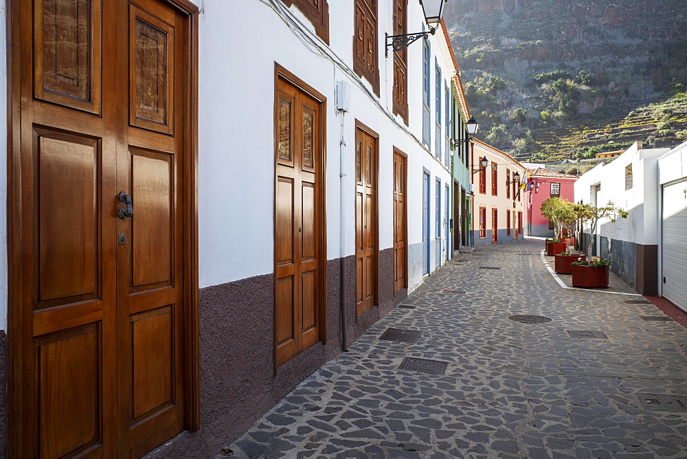 Historic village centre, Agulo, La Gomera, Canary Islands, Spain, Europe