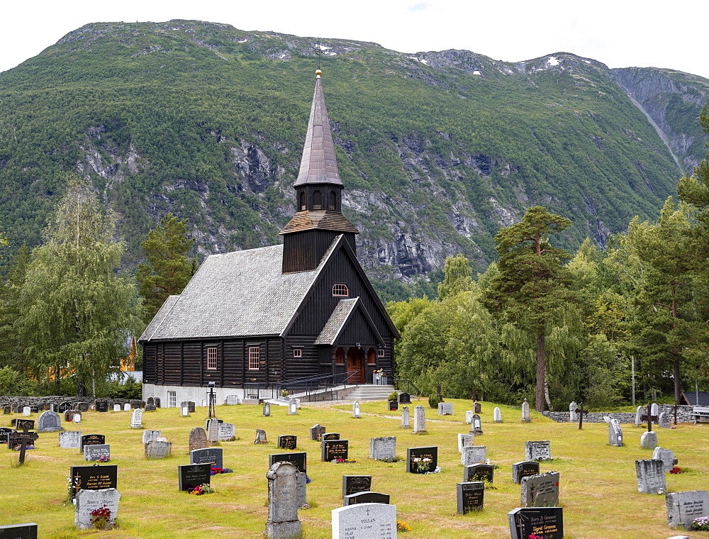 Gjora Chapel, Parish Church, Gjora, Norway, Europe