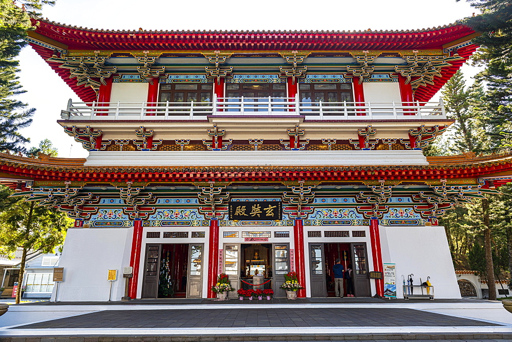 Syuentzang Temple, Sun Moon Lake National Scenic Area, Nantou county, Taiwan, Asia