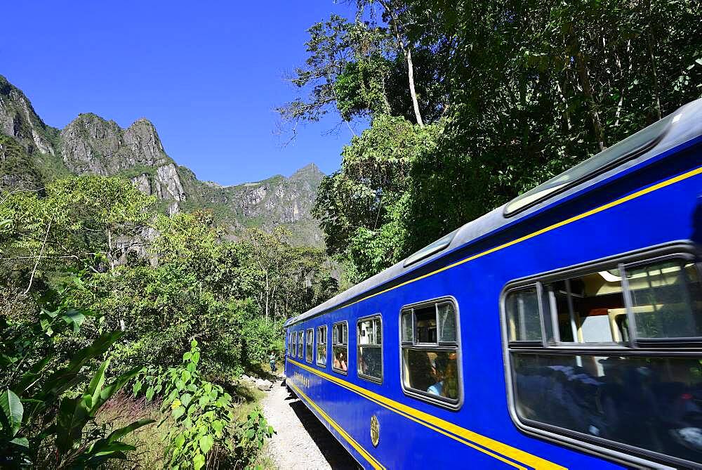 Peru Rail to Cusco, Aguas Calientes, Machu Picchu, Urubamba Province, Peru, South America