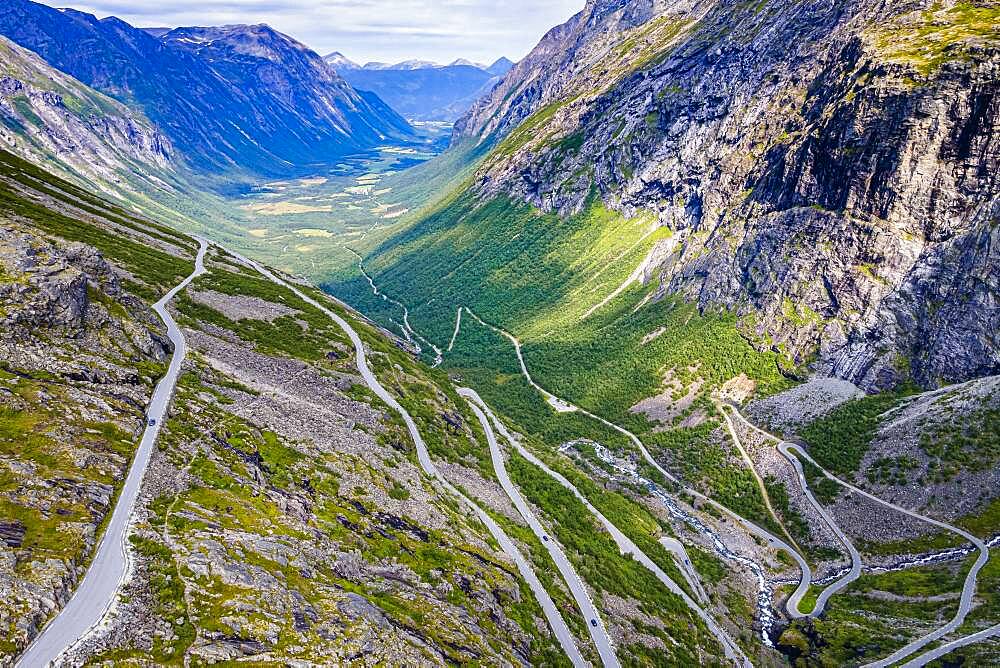 Trollstigen mountain road, Norway, Europe