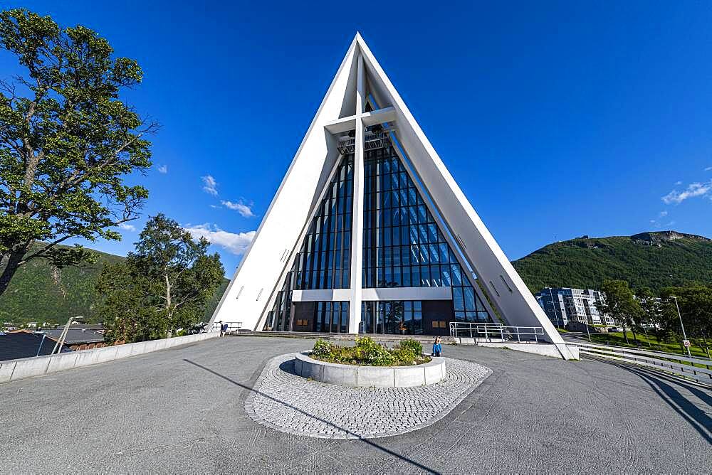 Arctic cathedral, Tromso, Norway, Europe