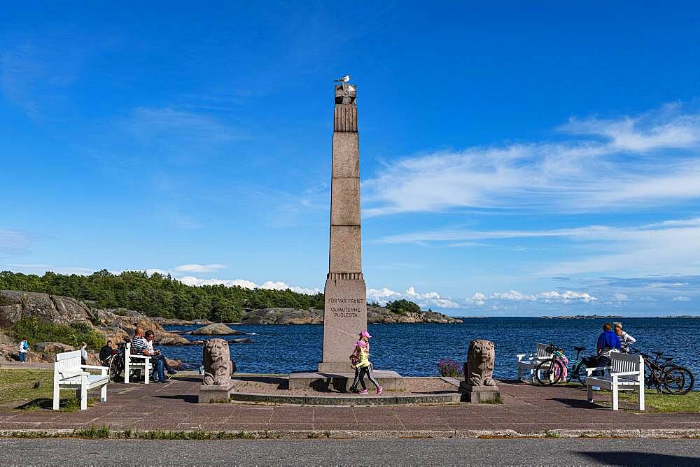 Monument of Liberty, Hanko southern Finland