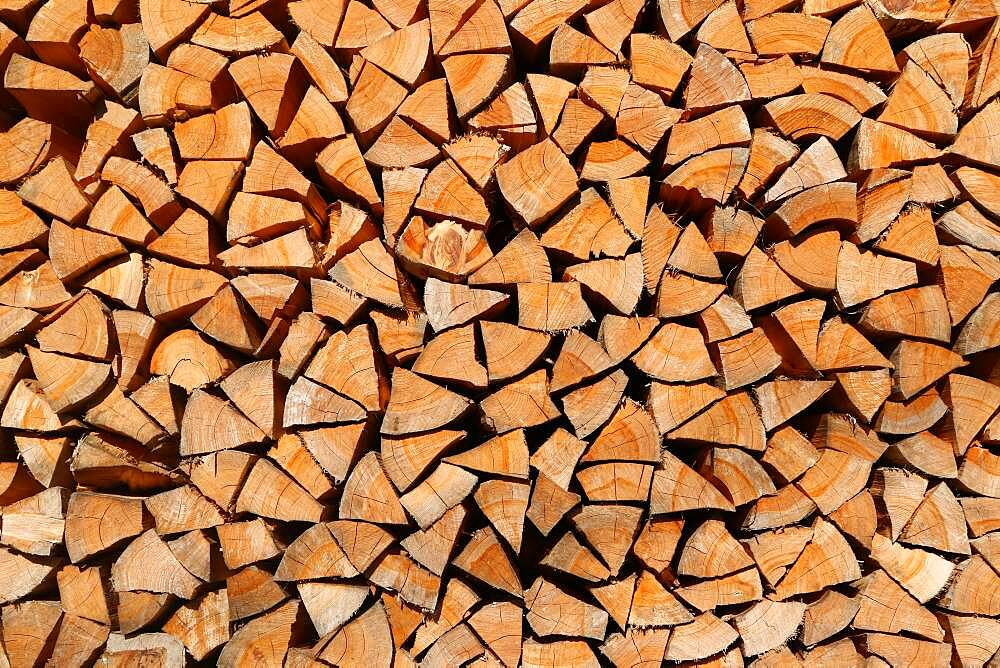 Background image, pile of wood on the roadside on Okutama Mukashi Michi Hike, Ishikawa prefecture, Tokyo, Japan, Asia