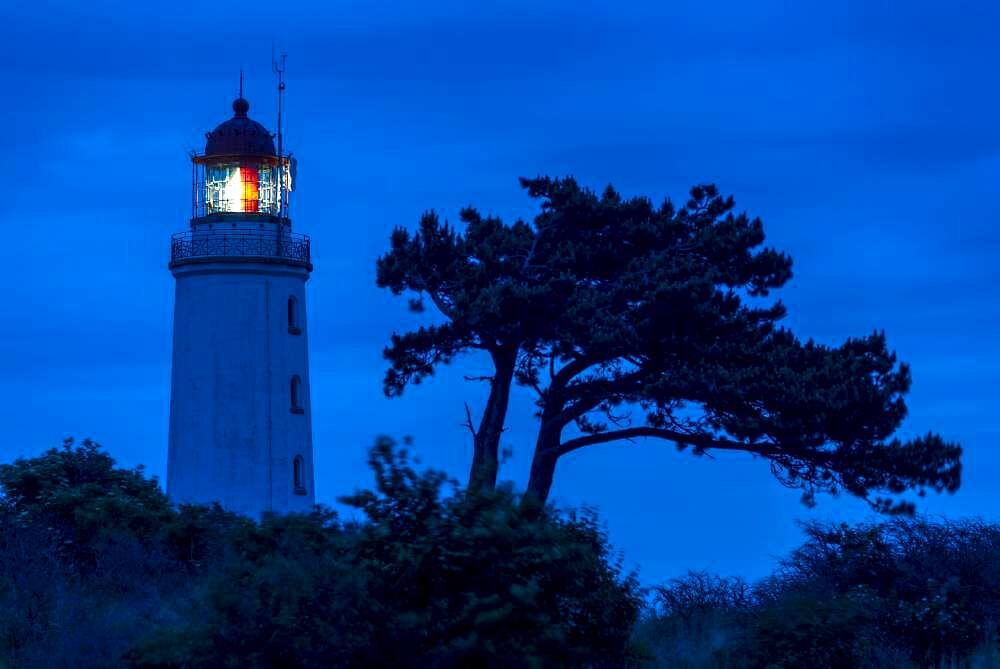 Lighthouse, Hiddensee Island, Monastery, Mecklenburg-Western Pomerania, Germany, Europe