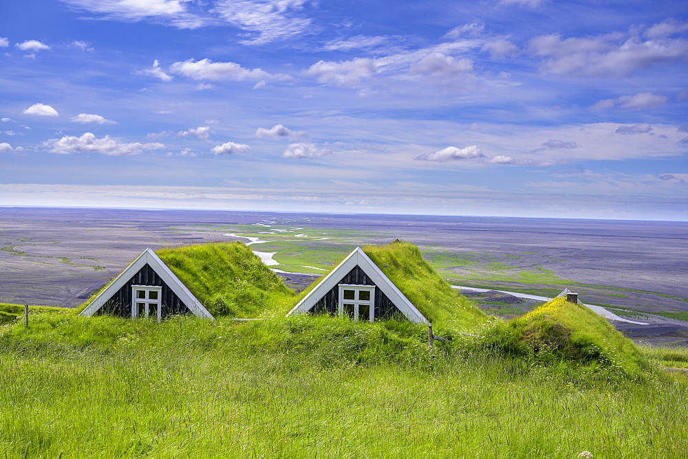 Sel Museum Farm, Skaftafell NP, Austurland, Iceland, Europe