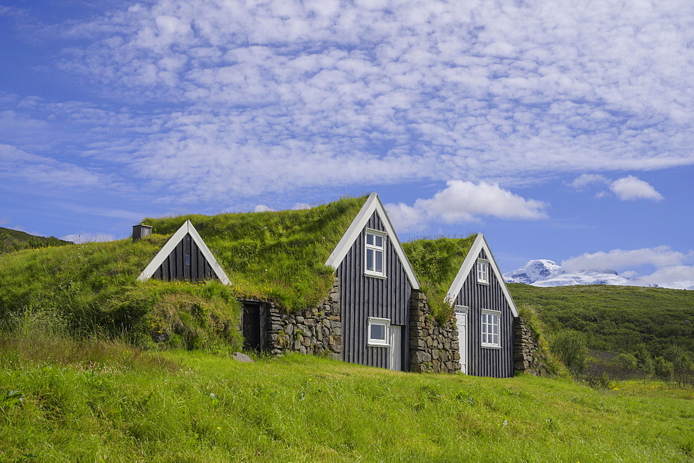 Sel Museum Farm, Skaftafell NP, Austurland, Iceland, Europe