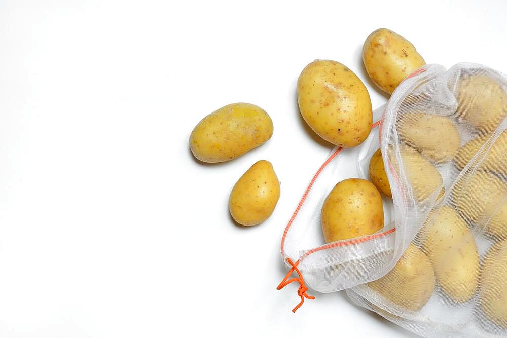 Potato, Celtiane variety, in reusable bags, Germany, Europe