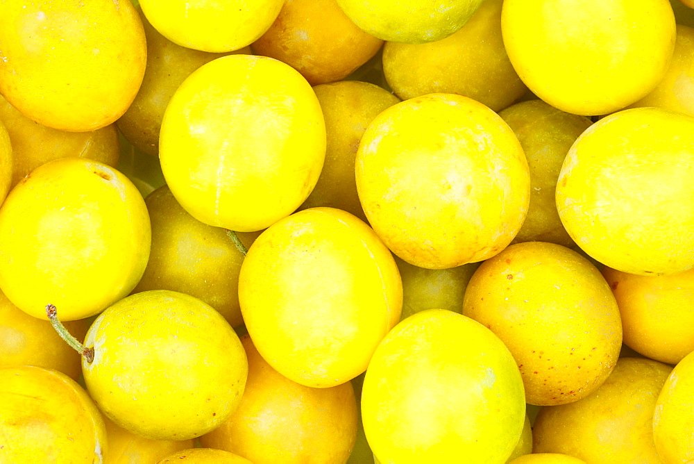 Mirabelle fruit Mirabelle fruit Yellow plum Plum Background