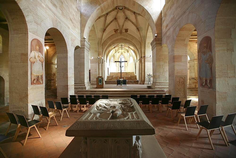 Lorch Monastery, choir room of the monastery church, Lorch, Baden-Wuerttemberg, Germany, Europe