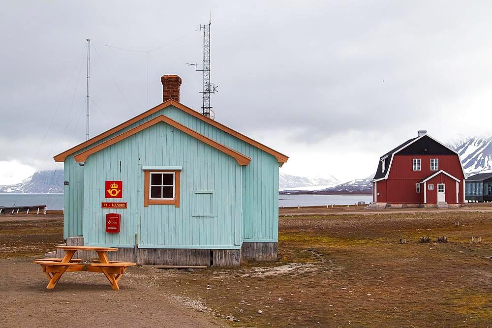 World's northernmost post office, Ny-Alesund, Spitsbergen Island, Norway, Europe