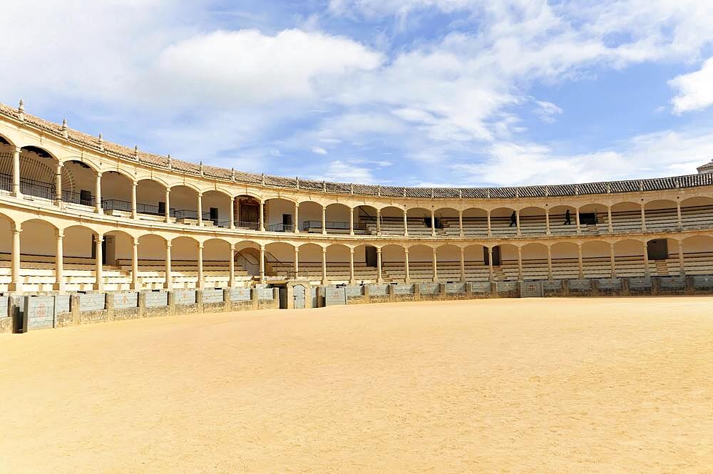 Ronda Bullring, Plaza de Toros, Malaga Province, Andalusia, Spain, Europe