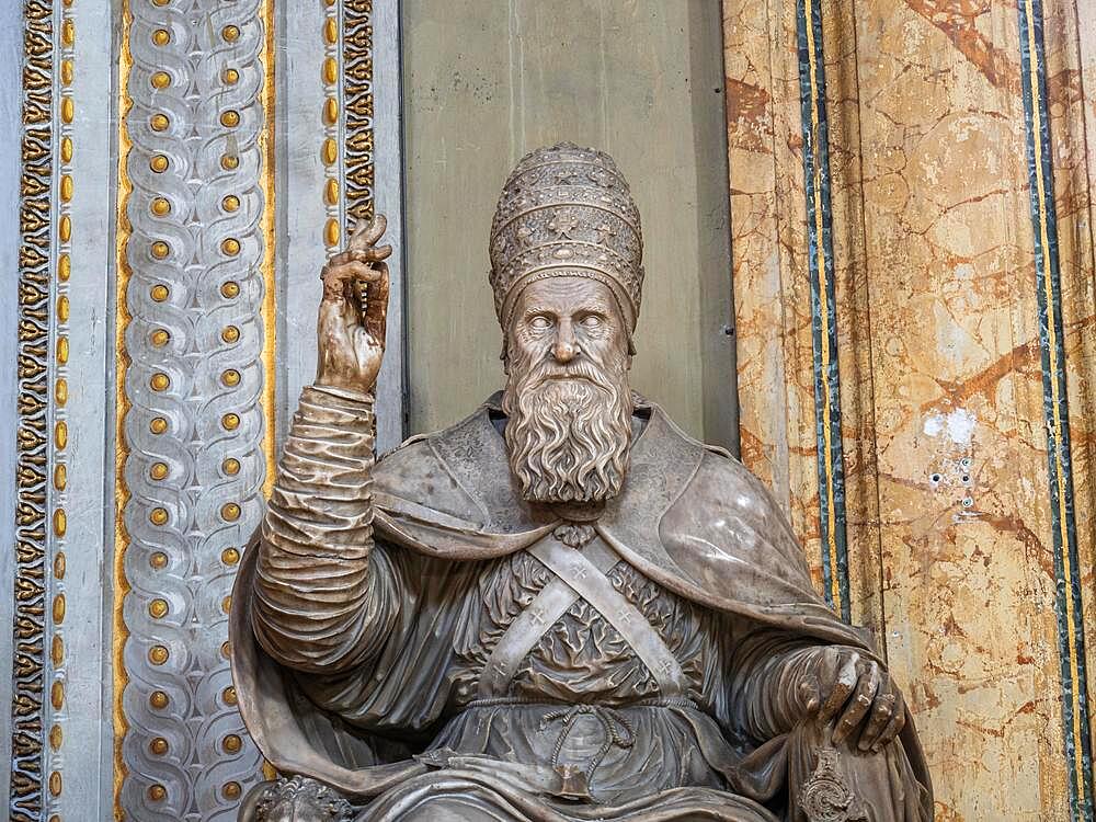 Sculpture, Paul III Church of Santa Maria in Aracoeli, Capitol, Rome, Lazio, Italy, Europe