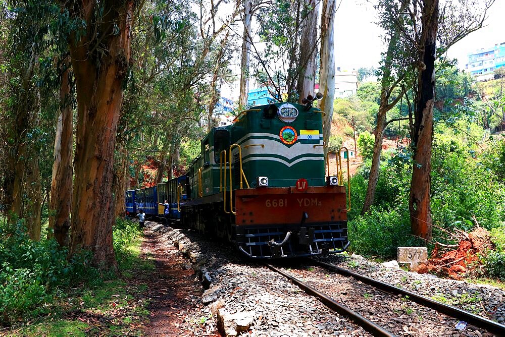 The diesel Locomotive engine, UNESCO heritage, Indian railways, India, Asia