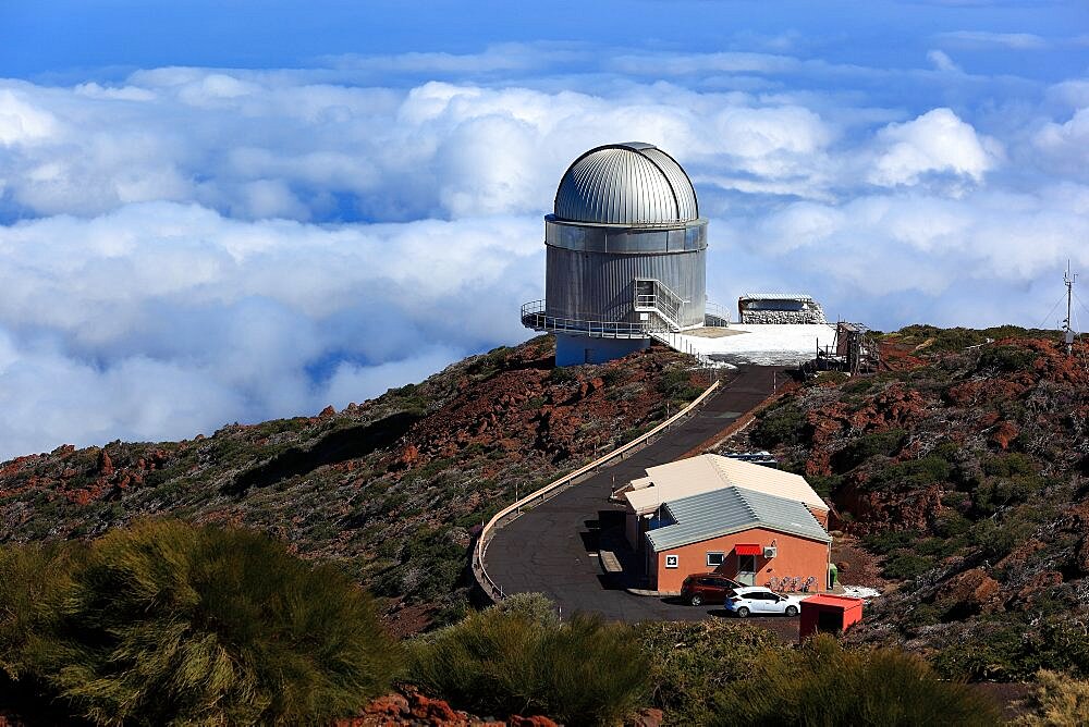 Roque de los Muchachos Observatory, La Palma Astrophysical Observatory, the Telescopio Optico Nordico (NOT), La Palma, Canary Island, Spain, Europe