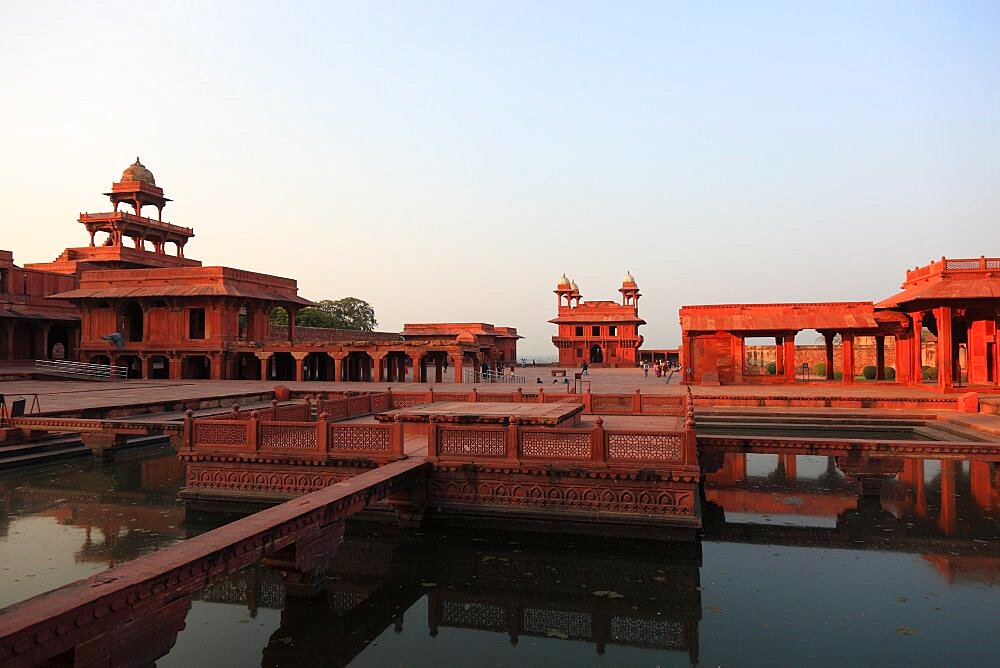 State of Uttar Pradesh, Fatehpur Sikri, in the palace complex, India, Asia