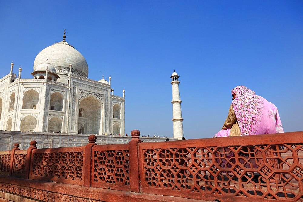 State of Uttar Pradesh, Agra, the Taj Mahal Tomb, North India, India, Asia