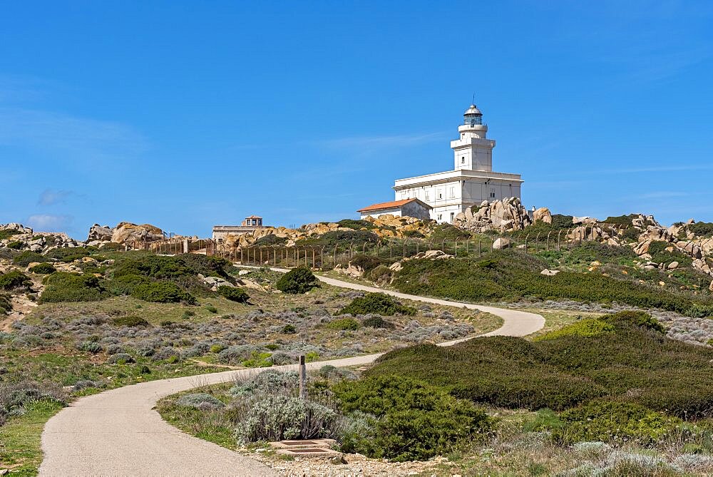 Capo Testa Lighthouse, Sardinia, Italy, Europe