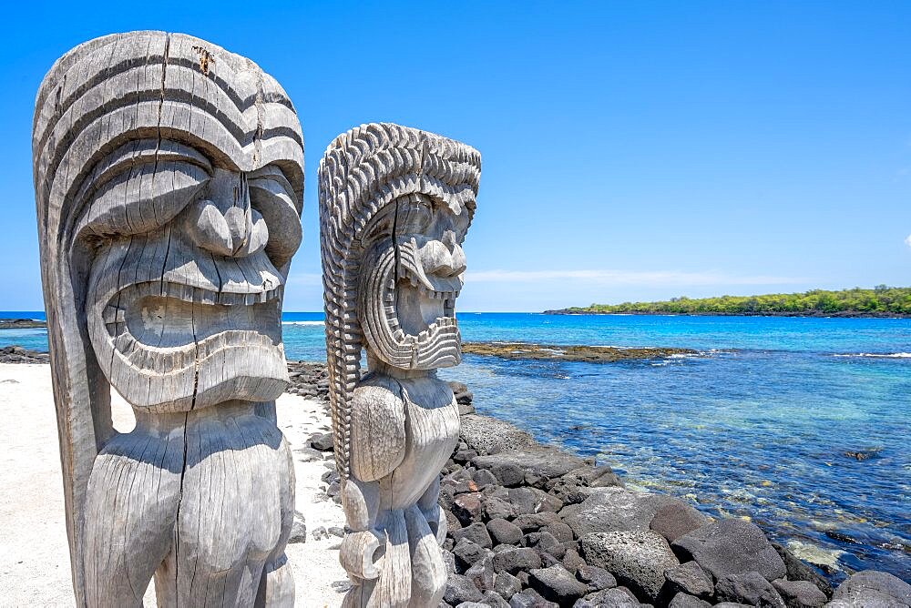 Pu'uhonua O Honaunau National Historical Park, Big Island, Hawaii, USA, North America