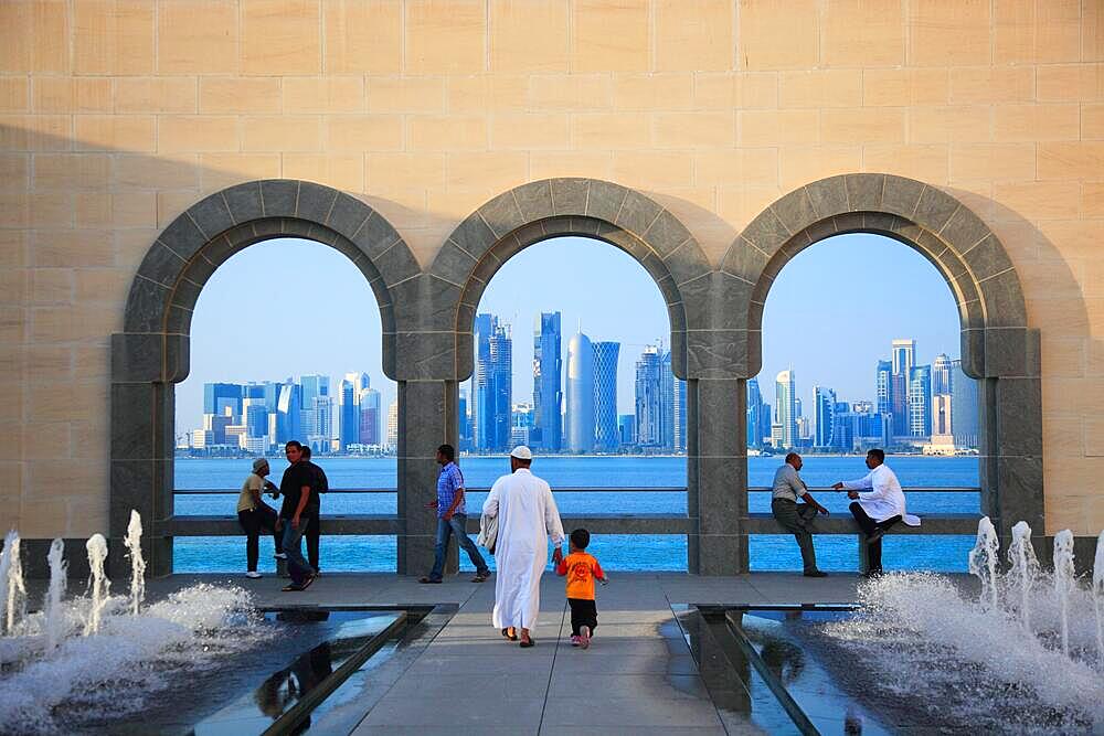 Museum of Islamic Art, Doha, considered the most important museum of Islamic art in Arabia, landmark of the city of Doha, Qatar, Qatar, Asia