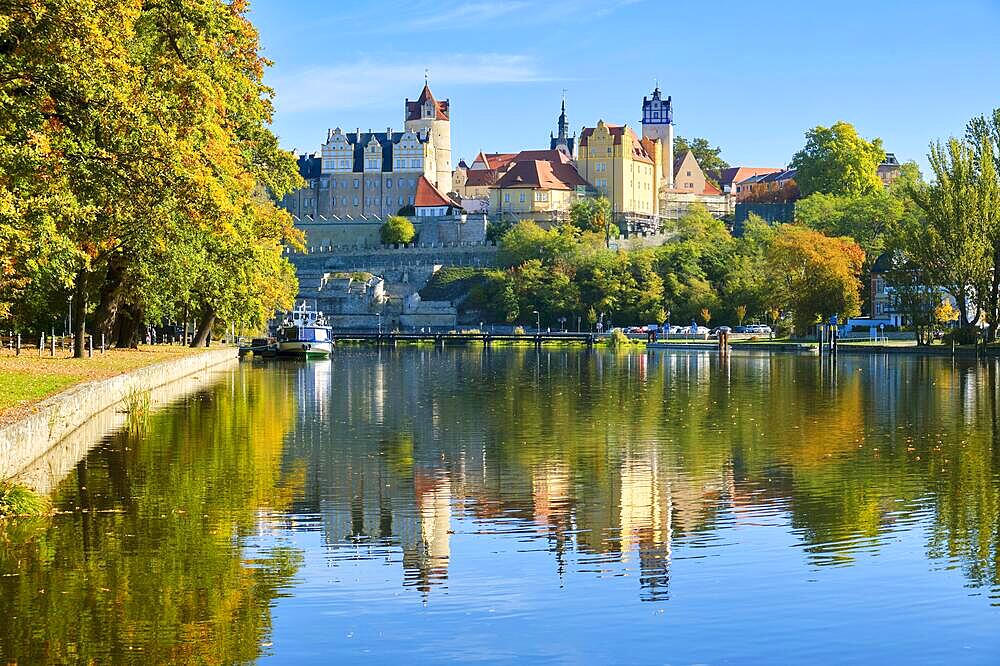 Renaissance Bernburg Castle, Bernburg an der Saale, Saxony-Anhalt, Germany, Europe