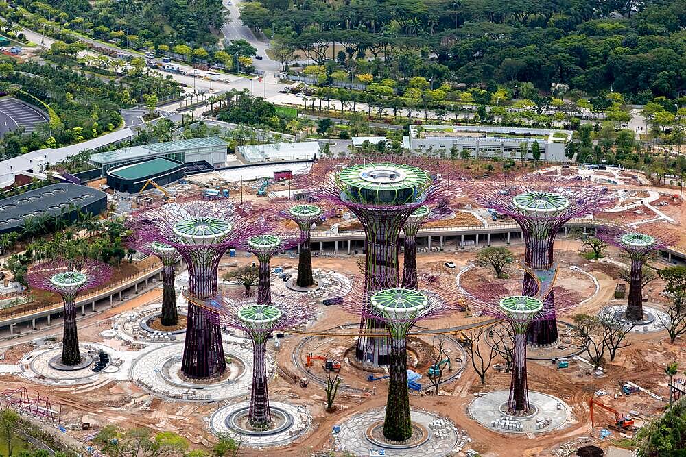 New Botanical Gardens under Construction in Singapore