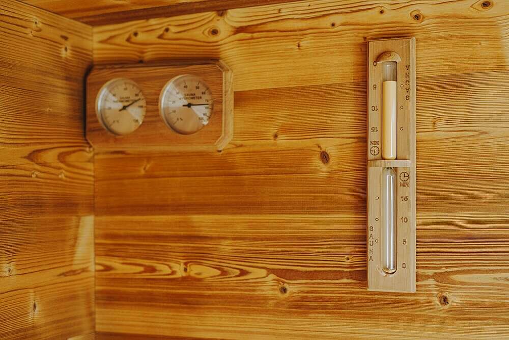 Sauna Thermometer & Hygrometer