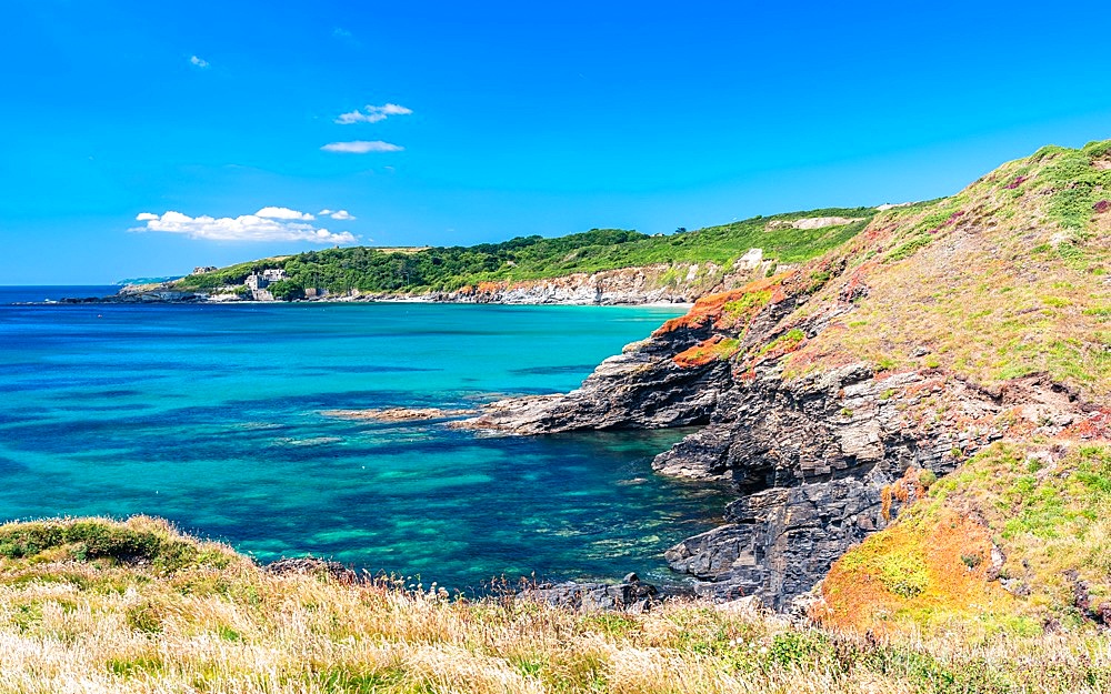 Kenneggy Cove, South West Coast Path, Penzance, Cornwall, England, United Kingdom, Europe