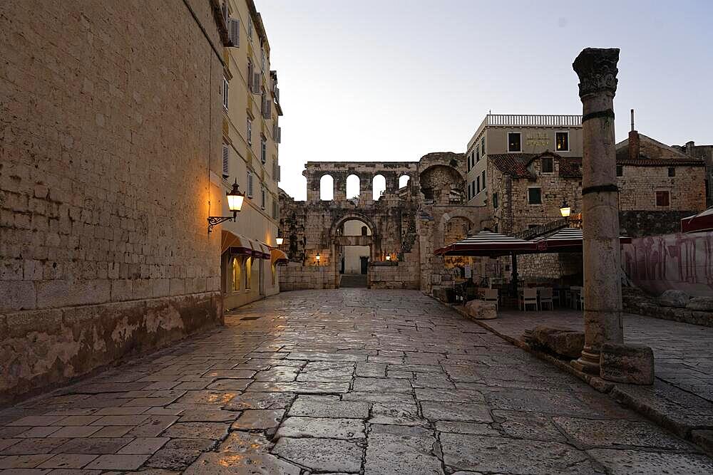 Diocletian's Palace, Poljana Kraljice Jelene, Roman Catholic Archidiocese of Split-Makarska, Split, Splitsko-Dalmatinska, Croatia, Europe