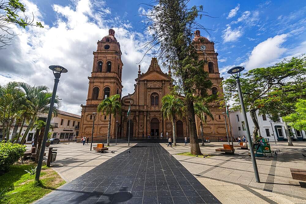 Cathedral Basilica of St. Lawrence, Santa Cruz de la Sierra, Bolivia, South America