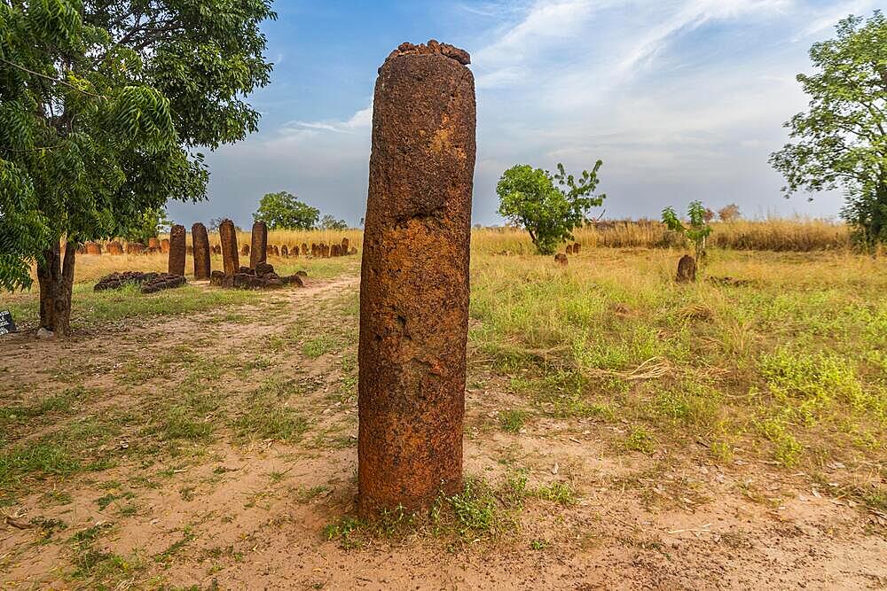 Unesco site Senegambian stone circles, Wassu, Gambia, Africa