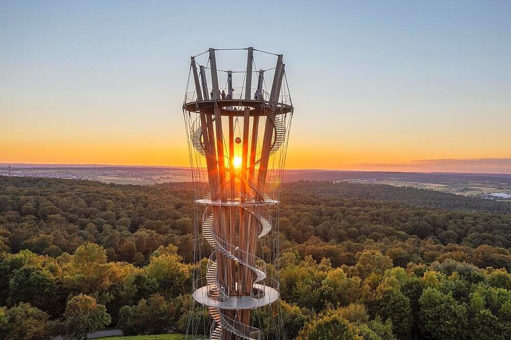 Schoenbuch Tower, Schoenbuch Nature Park, Herrenberg, Baden- Wuerttemberg, Germany, Herrenberg, Boeblingen County, Baden-Wuerttemberg, Germany, Europe