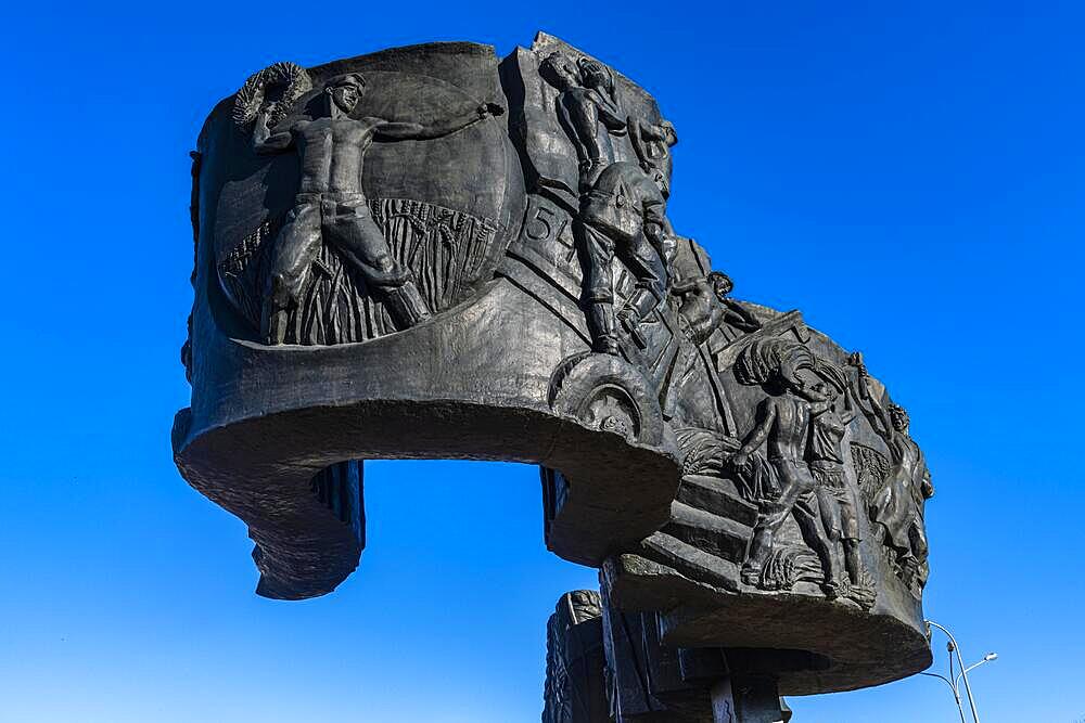 Conquerors of Virgin Land Monument, Kostanay, northern Kazakhstan