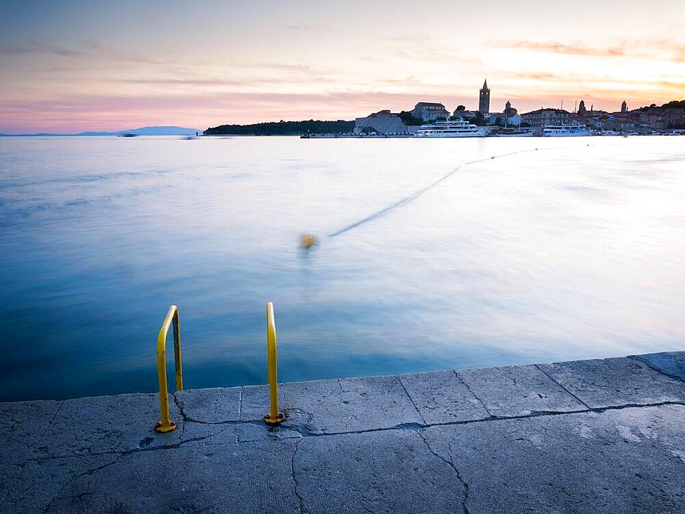 City and Bay Banjol at Rab Croatia