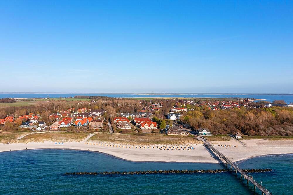 Baltic resort Wustrow pier