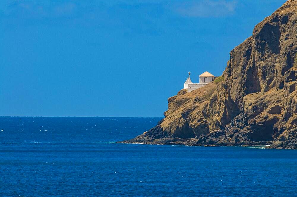 Mansion at coast of Tarrafal. Santiago. Cabo Verde. Africa